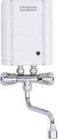 Thermoflow Elex 3,5 kW Mini-Durchlauferhitzer ohne Druck mit Zweigriffarmatur, 230 V, Warmwasser bis 25°C, ideal für Waschbecken und Küchenspülen