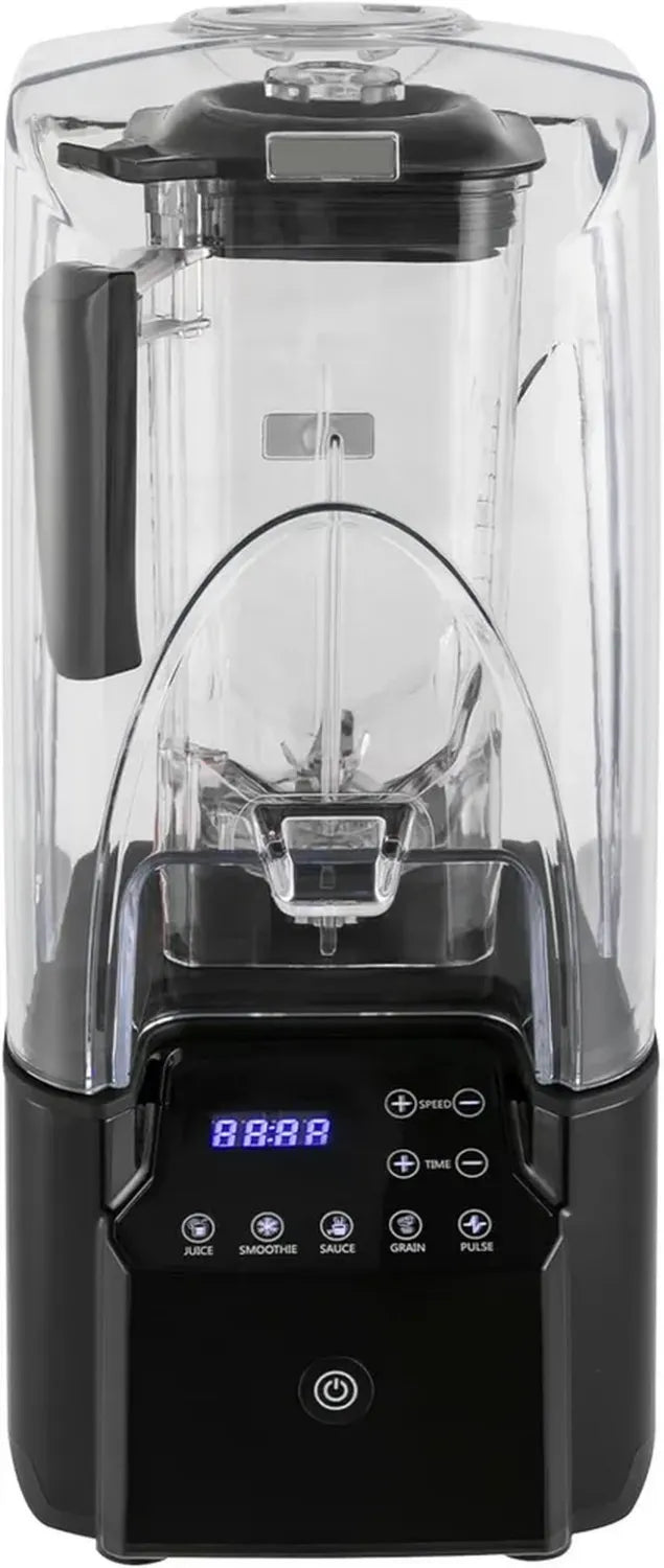 Leistungsstarker 2200W Standmixer mit Kupfermotor, 9 Geschwindigkeiten, für Entsaften und Mahlen