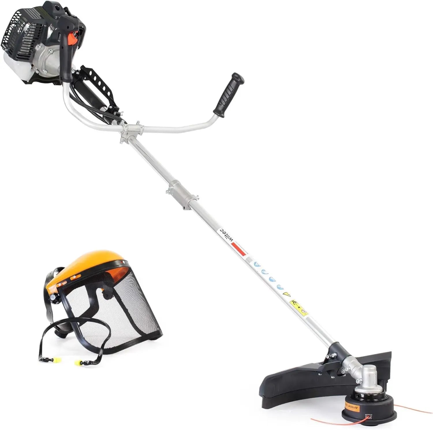 3in1 Benzin-Gartenwerkzeug 1,9 kW: Rasentrimmer, Freischneider, Motorsense