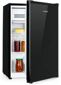 Klarstein Delaware Mini-Kühlschrank, 76L, flexibler Stauraum, 4L Gefrierfach, großes Flaschenfach, anthrazit