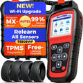Autel MaxiTPMS TS508WF TPMS Programmiergerät mit WiFi, 2026 Version, Unterstützung für MX-Sensor, Zurücksetzen/Lernen/Aktivieren aller RDKS-Sensoren, DTCs lesen/löschen