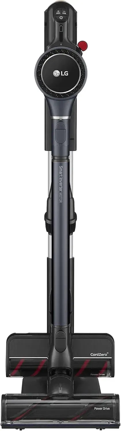 LG CordZero A9K-PRO1G Kabelloser Staubsauger, 200W, 120 Min Laufzeit, WLAN, 3 Bürsten, 4 Zubehör, Teleskopschlauch, 2 Akkus