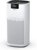 Hocheffizienter Pro Breeze Luftreiniger mit HEPA 13, UV-C & Aktivkohle für große Räume