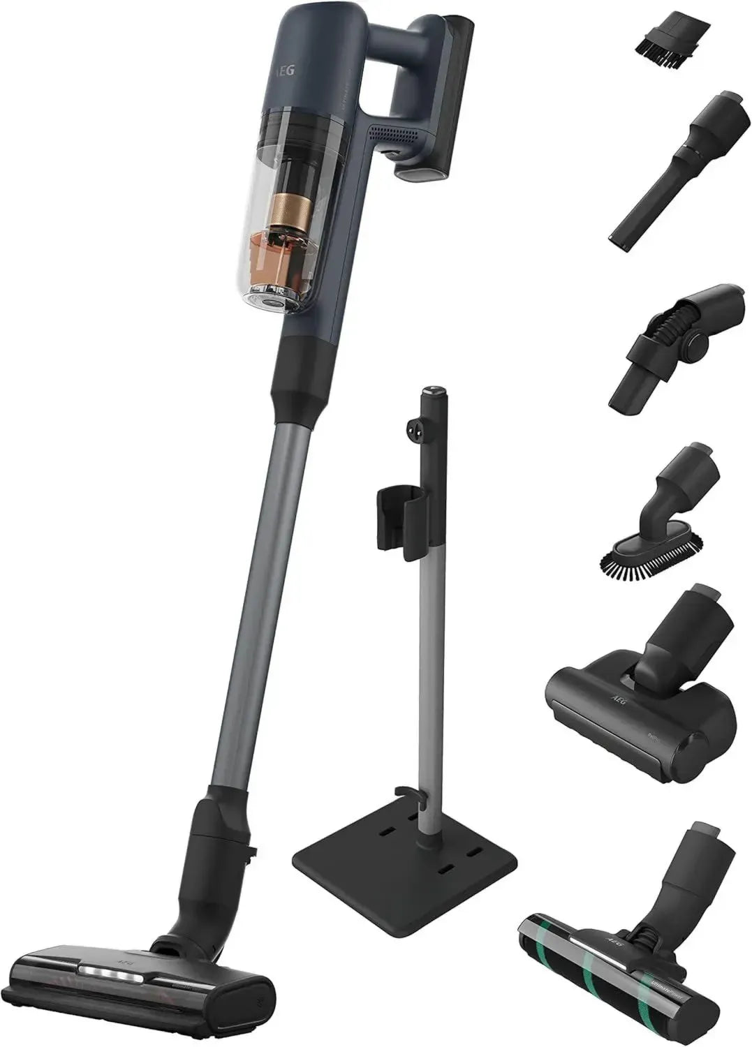 AEG Ultimate 7000 Kabelloser Staubsauger, Testsieger, Leicht und Kraftvoll, 40 Min Laufzeit, 5-Fach Filter, Wechselakku, Für Alle Böden
