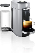 De'Longhi Nespresso Vertuo Plus Kapselmaschine, Silber, 1,7L, inkl. 12 Kapseln, Centrifusion Technologie