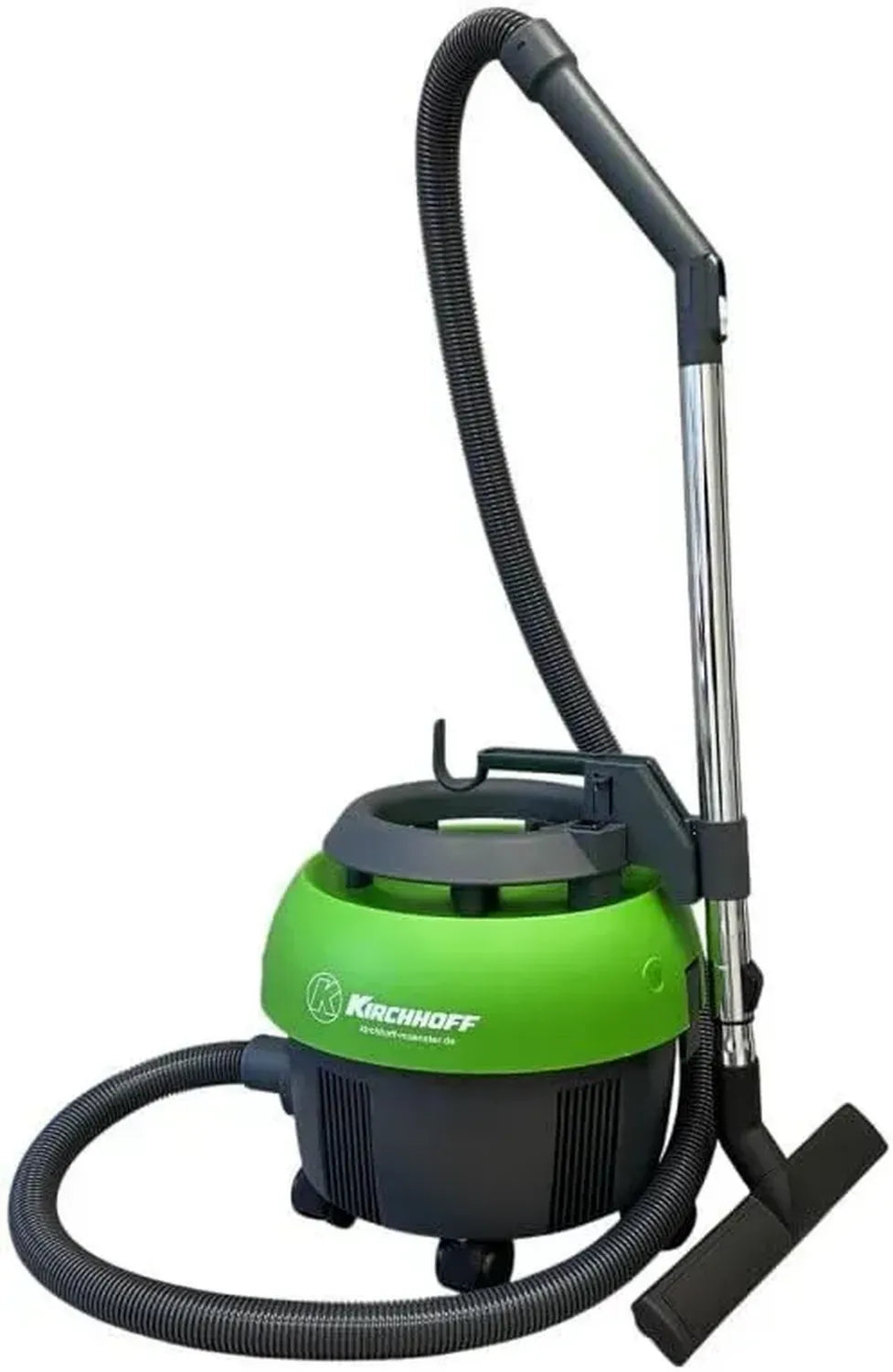 Kirchhoff S10 Plus Staubsauger mit Beutel, Grün, 15m Kabel, Universaldüse