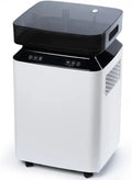 Elektrischer Luftentfeuchter 80L/Tag mit Pumpe und Hygrostat, Leiser Bautrockner für Keller, Wohnung, Büro und Badezimmer
