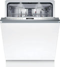 Bosch Vollintegrierter Geschirrspüler 60 cm, Serie 6, Made in Germany, Besteckschublade, Zeolith-Trocknung, Flüsterleise, Max Flex Körbe, Smart Start, Extra Clean Zone, Time Light, Modell SBV6ZCX25E
