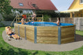 Weka Massivholzpool 594 A mit Zubehörset