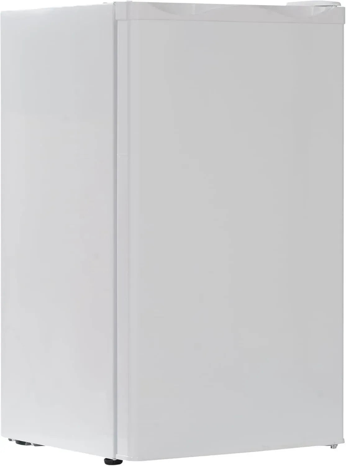 Kompakter Tischkühlschrank mit Gefrierfach, 75 L, Silber, Energiesparend