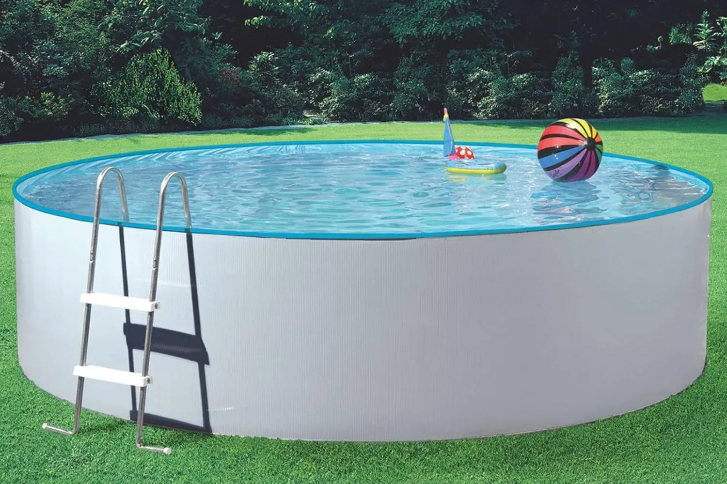 MyPool Rundpool-Set Splash Ø 360 x 90 cm mit Sandfiltersystem
