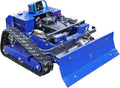 Hybrid Rasenmäher Roboter 4x4 mit Fernsteuerung und Schneepflug – Benzin/Elektro – 55cm Schnittbreite für 45° Steigungen