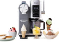 Ninja CREAMi Swirl 13-in-1 Eismaschine, Sorbet, Milchshake & Frozen Joghurt Zubereiter, Kalorienarmes Programm, Inklusive 2 Behälter 473 ml, Kinderfreundlich