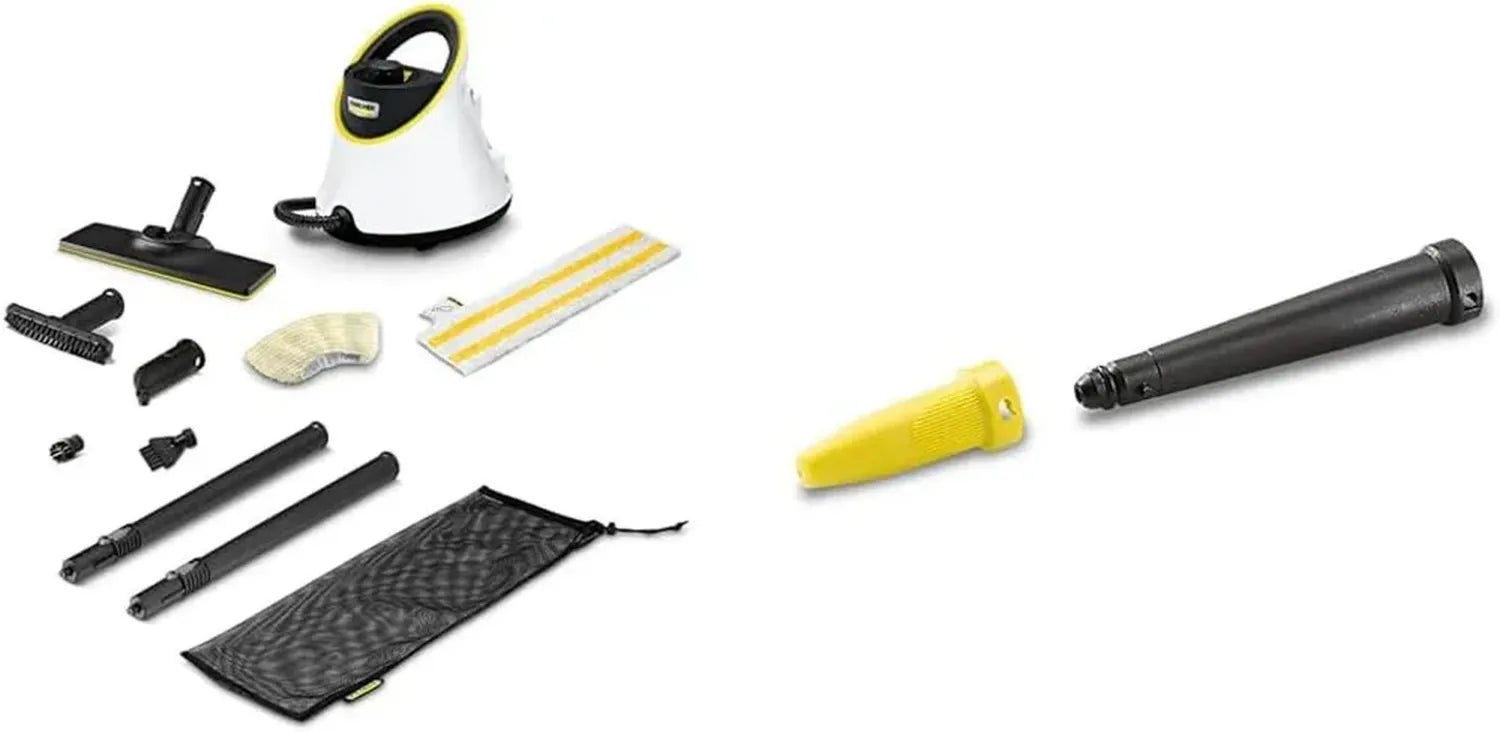 Kärcher Dampfreiniger SC 2 Deluxe mit Powerdüsen-Set, 75m² Leistung