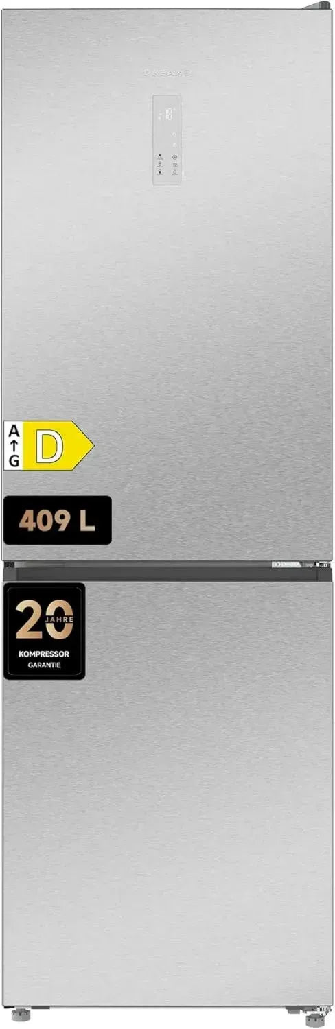 Dreame Mega Pro 409 L Kühlschrank mit SpaceBoost-Kapazität, schlankem Design, effizienter Kühlung, FreshFlex-Zone und AeroFresh-Technologie