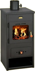 Prity K1 Optima Holz- und Mehrstoffofen, 8 kW, effizienter Kaminofen