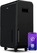 Klarstein DryFy 70L WLAN-Luftentfeuchter, 8L Behälter, 24h Timer, Auto-Off, Tragbar, Für Keller & Räume bis 90m²