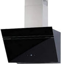 WOLKENSTEIN Wandhaube W S5-60 ABTZ, 60cm, Abluft/Umluft, Schwarzes Glas, 623 m³/h