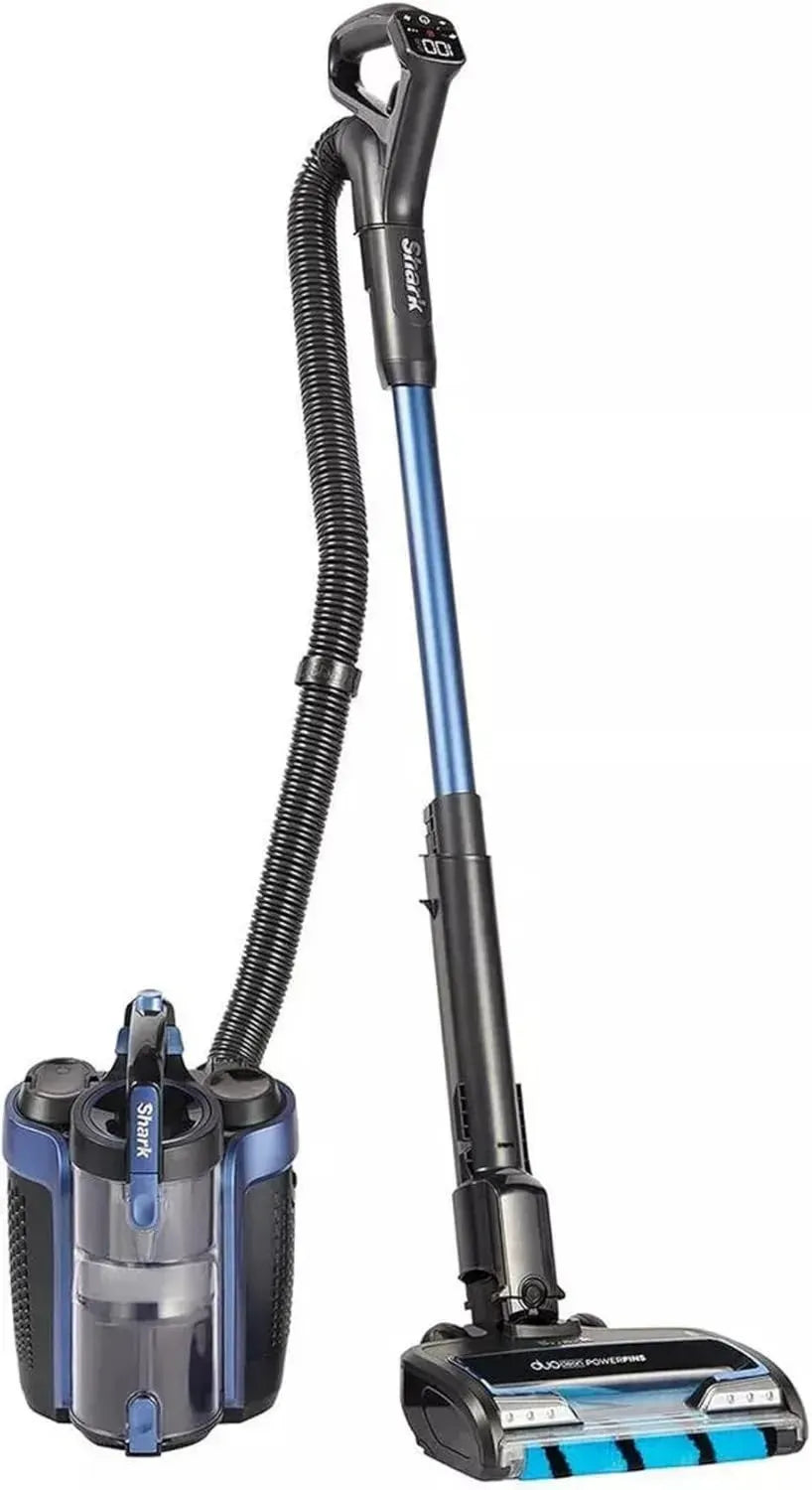 Shark Kabelloser Staubsauger mit 0,6L Kapazität und DuoClean-Technologie, 60 Min. Laufzeit, Ideal für Tierhaare, Polster und enge Zwischenräume, Modell ICZ300EUT, Blau