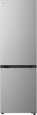 LG Vollintegrierbare Kühl-Gefrierkombination 333L, 186 cm, Smart Inverter, DoorCooling+, FRESHConverter, leise, silber, Energieklasse C
