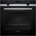 Siemens iQ500 Einbau-Backofen 60cm, Air Fry, Pyrolyse, Schnellaufheizung, TFT-Display, 3D-Heißluft, Edelstahl
