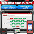 LAUNCH X431 PRO3 V+ Elite: Intelligentes Bidirektionales Diagnosegerät mit J2534 und HD-LKW-Scan