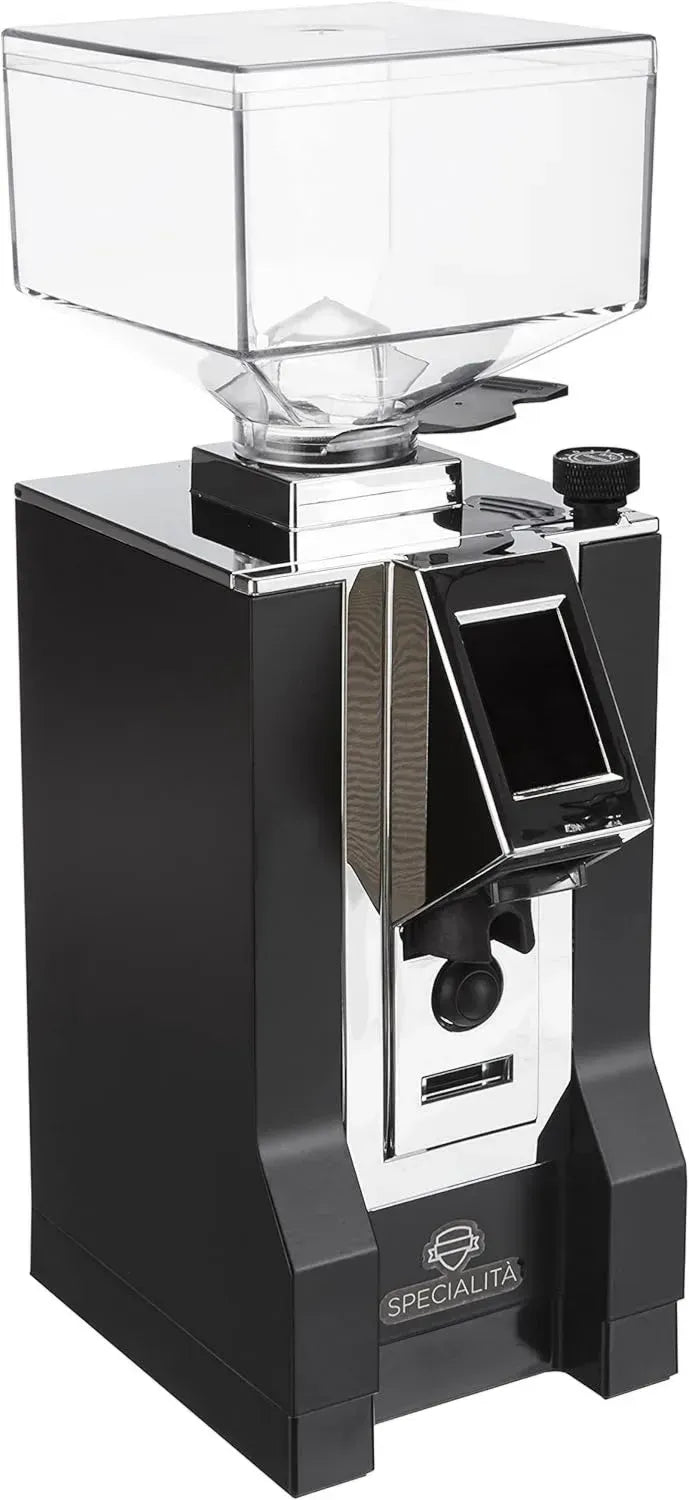 EUREKA Kaffeebereiter 16CR, Kunststoff, Schwarz/Chrom, für perfekten Genuss