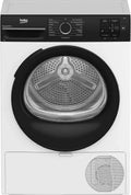 Beko 9 kg Wärmepumpentrockner, Frontlader, Sensortrocknung, 15 Programme, Aquawave Trommel, Säulenfähig, Weiß
