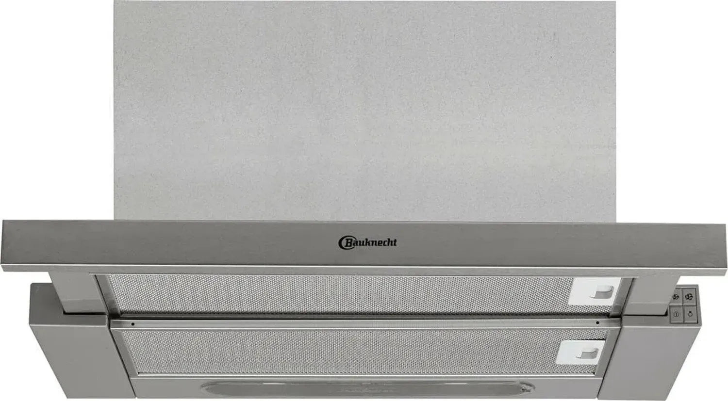 Bauknecht Dunstabzugshaube 60cm, Edelstahl, LED-Beleuchtung, Abluft- & Umluftmodus, Energieeffizienz D