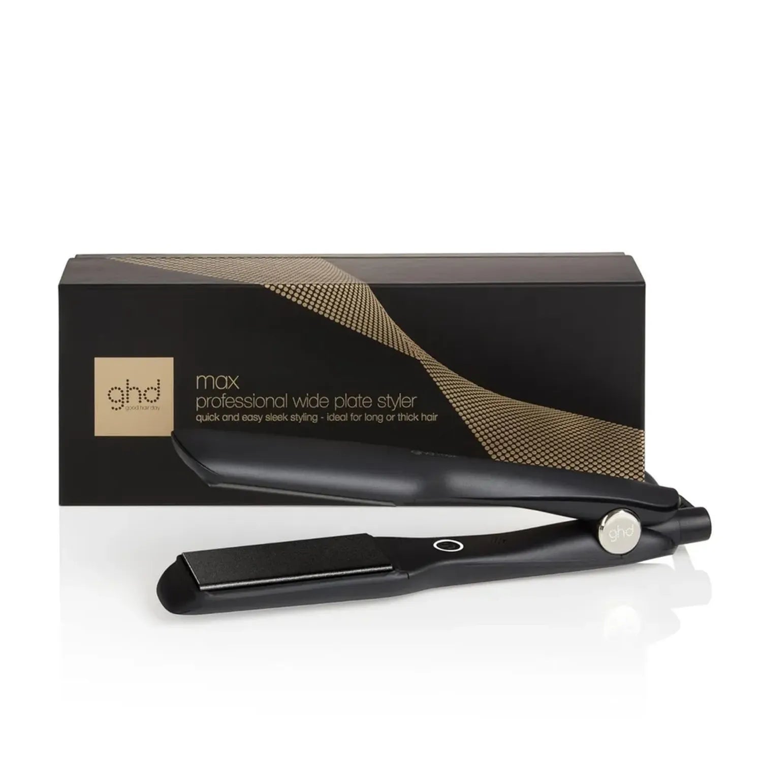 ghd max Breites Glätteisen: Perfekt für langes und dickes Haar, 42mm Platten, schnelles Styling ohne extreme Hitzeschäden