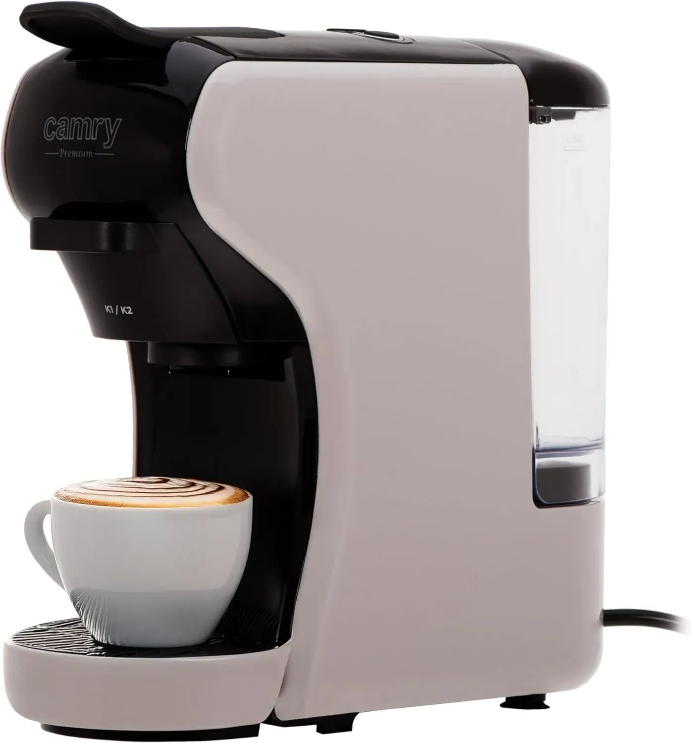 CAMRY CR 4414 Kompakte Kapselkaffeemaschine 0,6L, 19 Bar, 3000W - Kompatibel mit Nespresso und mehr