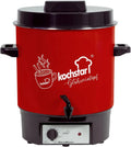 Kochstar Glühweinkocher 27L Rot - Weihnachtsedition, 1800W, mit Auslaufhahn