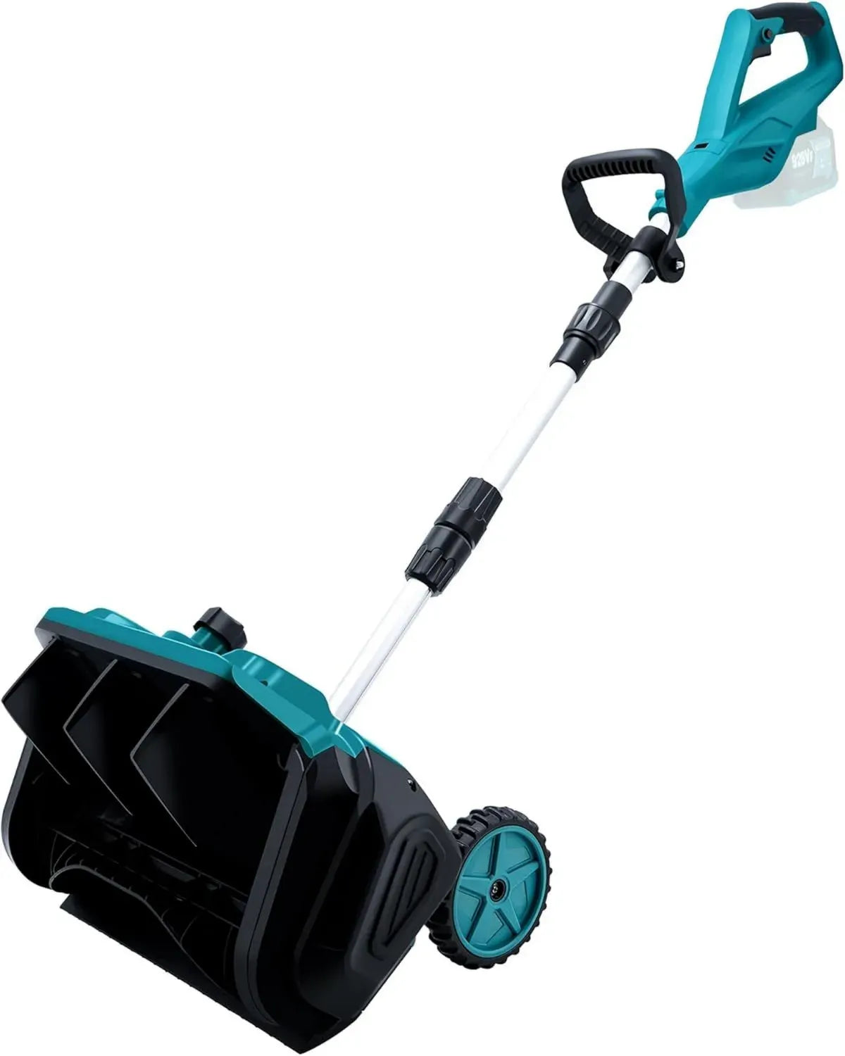Kabellose Schneefräse 18V kompatibel mit Makita, 1000W, 32 cm Räumbreite, 18 cm Schneehöhe, 6 m Wurfweite, 30° verstellbar, ohne Akku, blau