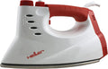 Heller Euro Profi-Dampfbügeleisen mit Edelstahlssohle, 800W, 5,5 Bar, 210 ml, Rot
