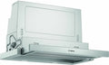 Bosch Dunstabzugshaube DFS067A51, Teleskopisch, 60 cm, Edelstahl, Energieklasse A, EcoSilence Drive, Elektronische Steuerung, 728 m³/h, Aluminiumfilter, LED-Beleuchtung