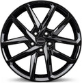 4x Borbet Felgen N 8.0x19 ET45 5x112 Schwarz Glänzend, Passend für VW Modelle