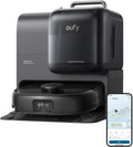 Eufy Omni E28 Saugroboter mit HydroJet Wischfunktion, Hochleistungs-Tiefenreiniger, 20.000Pa Turbo-Saugkraft, All-in-One-Station, ideal für Haustiere und Kinder. (Generalüberholt)