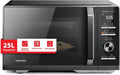 Toshiba 25L 3-in-1 Mikrowelle mit Inverter- und Grillfunktion, 900W, Einbaugerät, leise, schwarz
