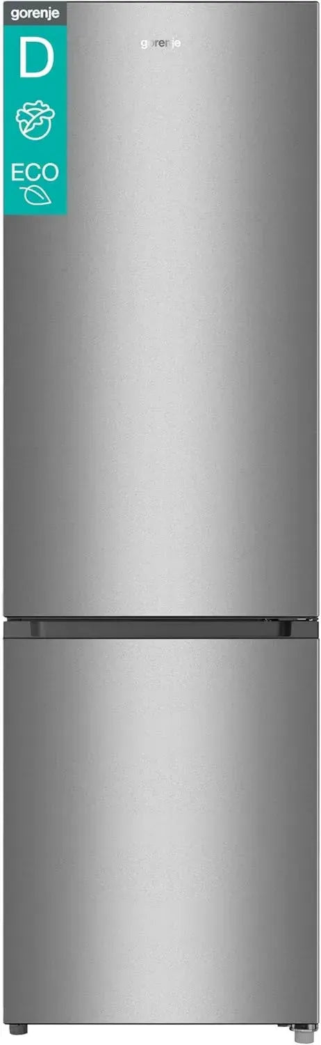 Gorenje Kühl-Gefrierkombination RK418DPS4, freistehend, 269 L, Energieklasse D, 39 dB, Eco-Modus, CrispZone, wechselbarer Türanschlag, 180 x 55 x 55,7 cm
