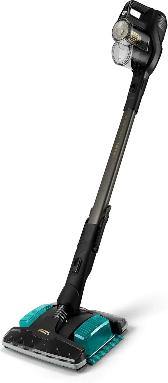Philips Series 8000 Aqua Plus 3-in-1 Kabelloser Staubsauger mit 360° Saugdüse, 80 Min. Laufzeit