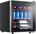 Kalamera Mini Getränkekühler mit Touchscreen, 5-18°C, Edelstahl-Glasfront, 40L Kapazität