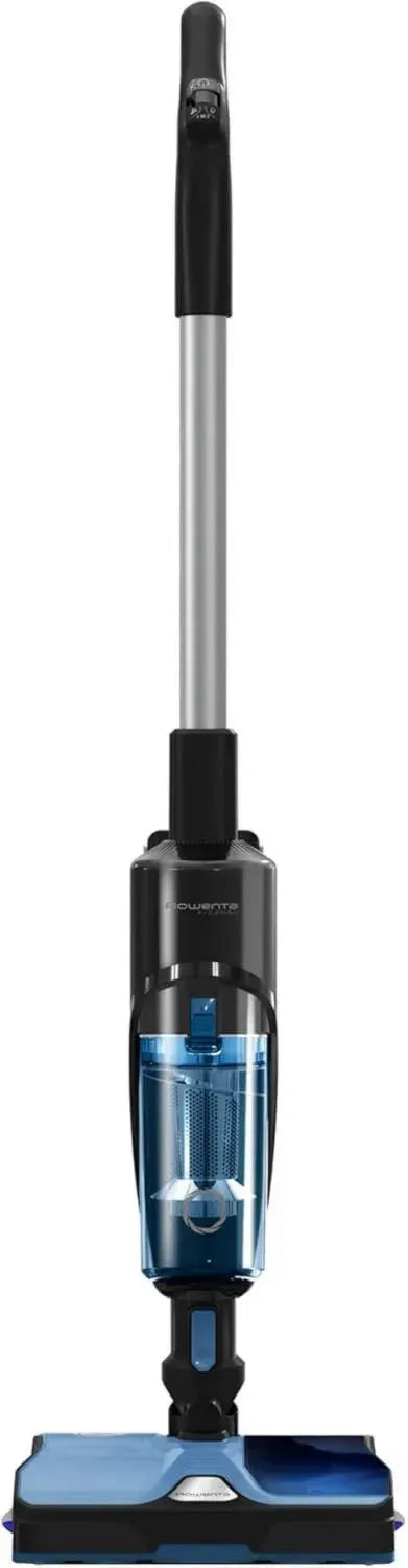 Rowenta X-Combo Hybrid-Saugreiniger, 2-in-1 mit Rotationswisch, 60 Min. Laufzeit, Leichtbauweise, 3 Modi, Einfacher Moppwechsel, Blau-Schwarz, Modell GZ3038