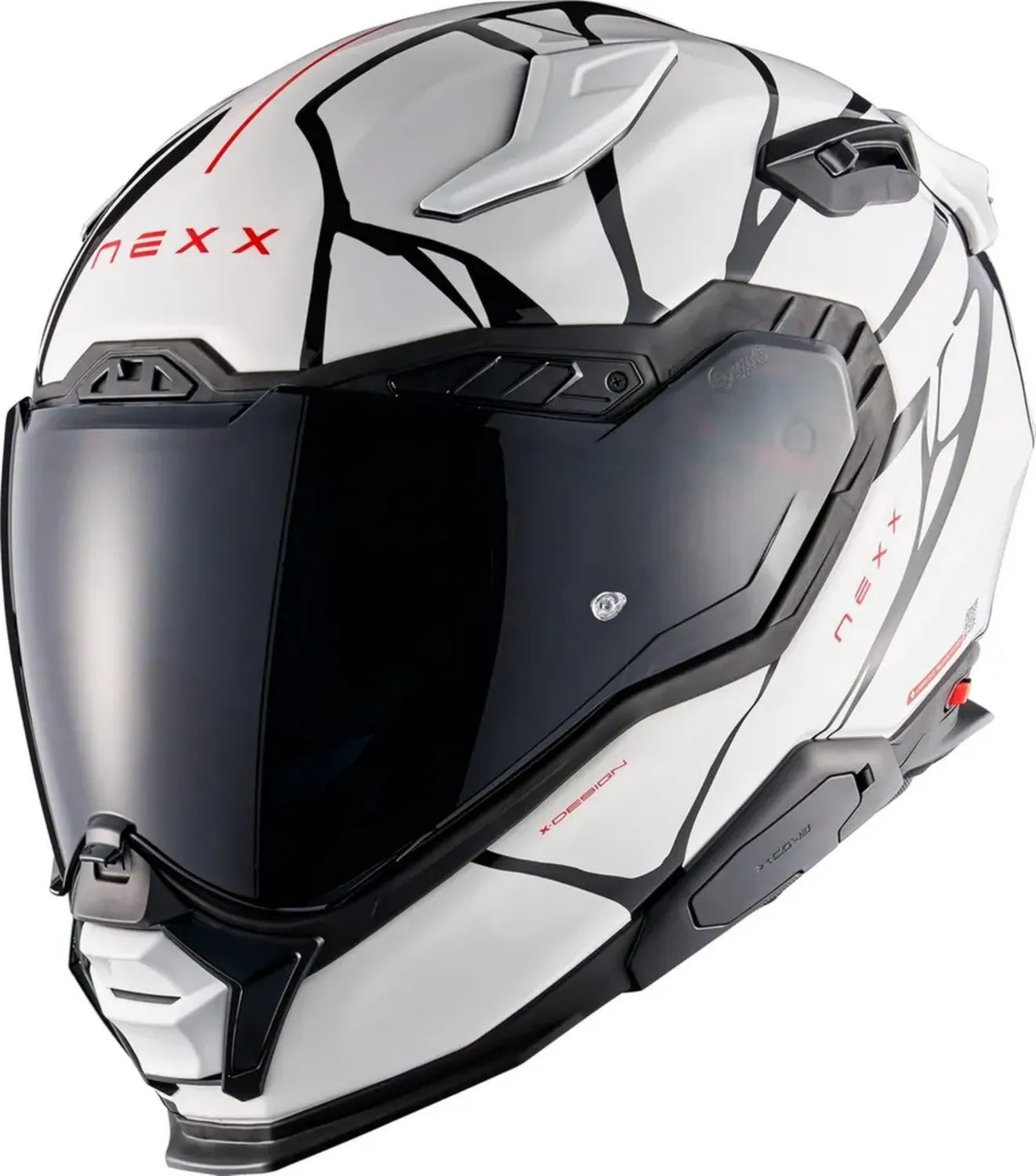 NEXX X.WST3 Vollvisierhelm B-Side L Weiß