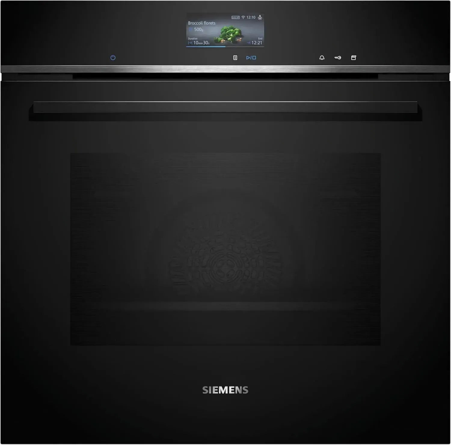 Siemens iQ700 Einbau-Dampfbackofen, 60x60cm, mit Hydrolyse, Bratenthermometer & Air Fry
