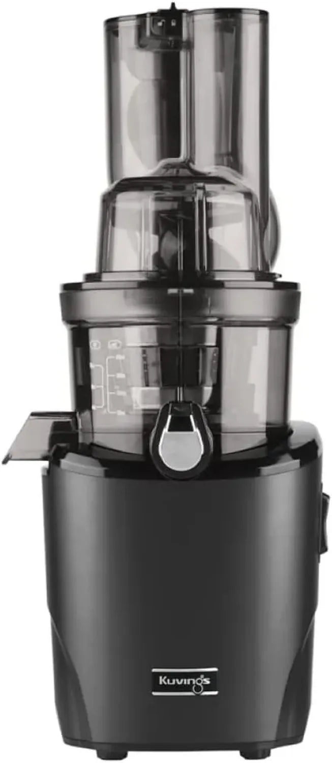Kuvings REVO830 Entsafter – Doppelmund mit automatischer Schneidetechnologie – Schwarz