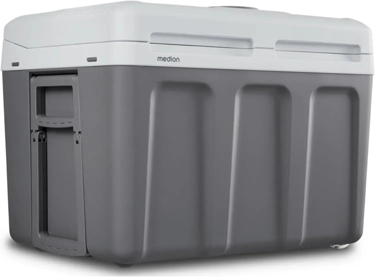 MEDION Elektrische Kühlbox 2in1: Kühlen & Wärmen, 45L, USB/12V/230V Anschlüsse, ideal für Reisen & Camping