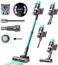 Kabelloser V5 Staubsauger, 55Kpa/600W Leistung, 80 Minuten Laufzeit, mit Automatikmodus für Teppiche, Tierhaare und Hartböden