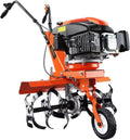 FUXTEC Gartenfräse Set 139ccm mit Breitenerweiterung und Räder