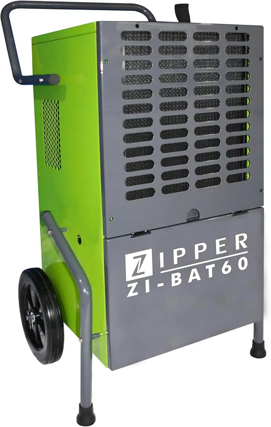Zipper ZI-BAT60 Leistungsstarker Luftentfeuchter, 530x580x1035 mm, Ideal für Große Räume