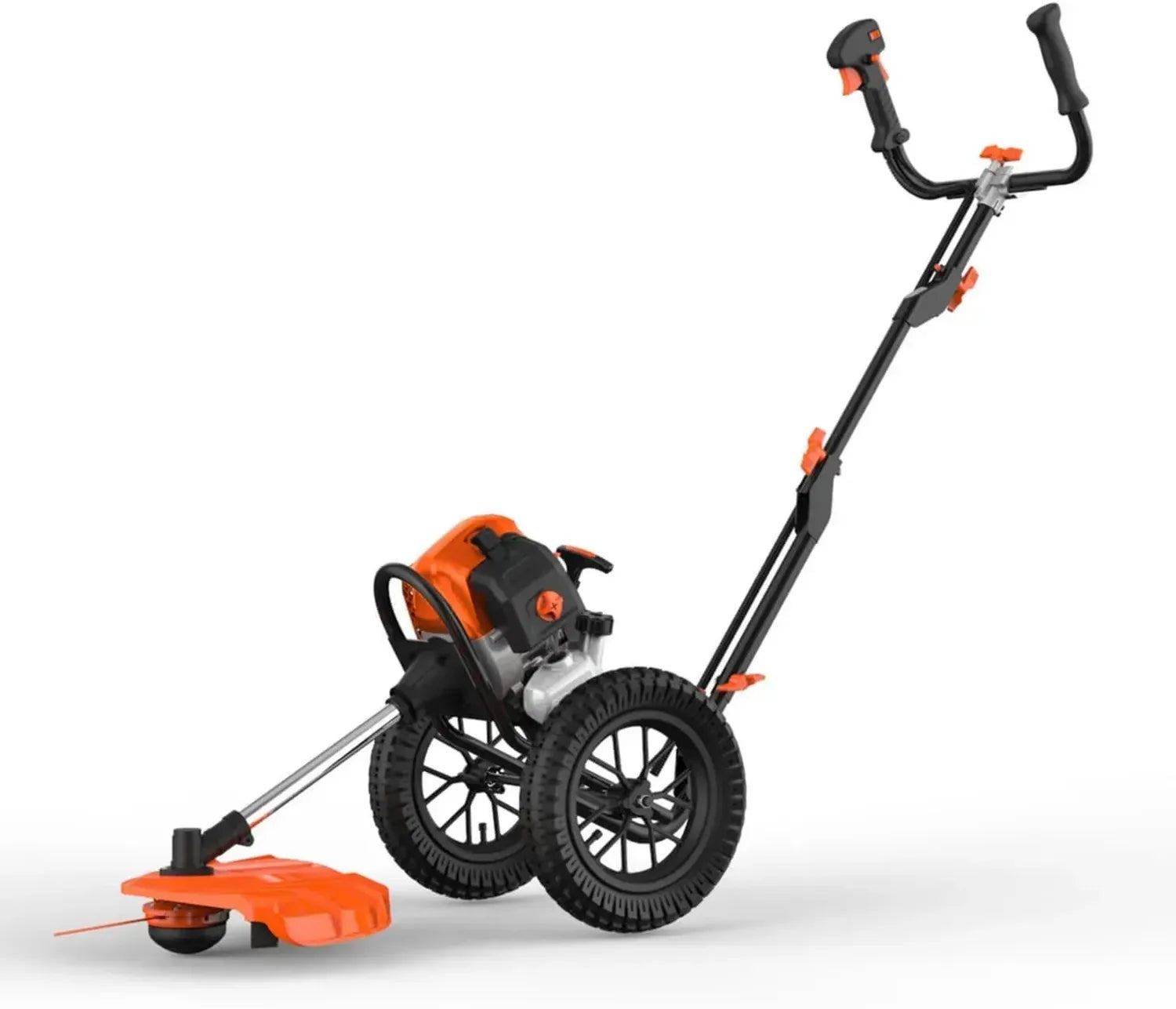 FUXTEC Benzin-Rasentrimmer FX-FSR162 62cc mit großen Lufträdern, 3,5 PS, 2-Takt